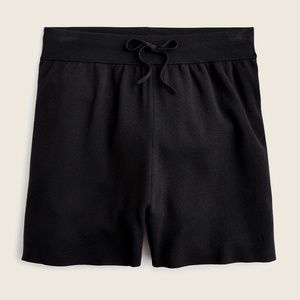 NWT J Crew Drawstring Sweater Shorts Size L
